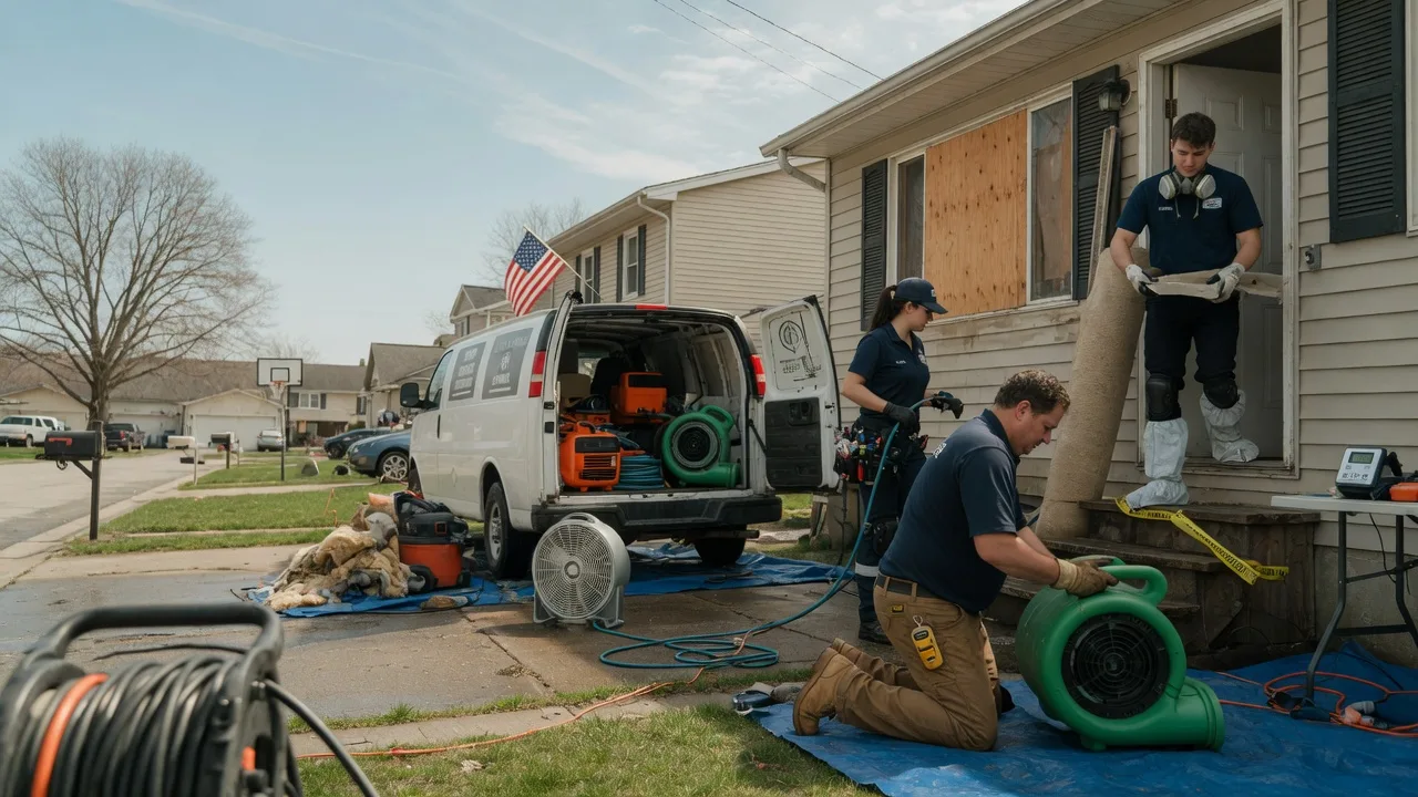 Water Damage Restoration in Sondheimer, LA near me